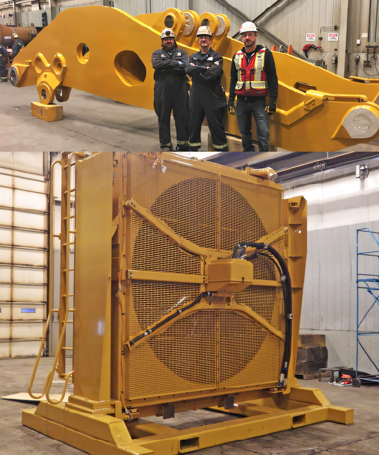 Core Solutions Pipe Layer Load Blocks Axles and Axle Housing