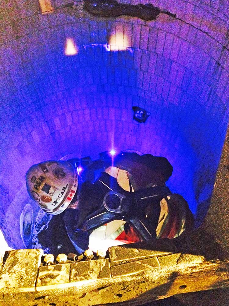 Laser Scanning Coal Chute Hopper