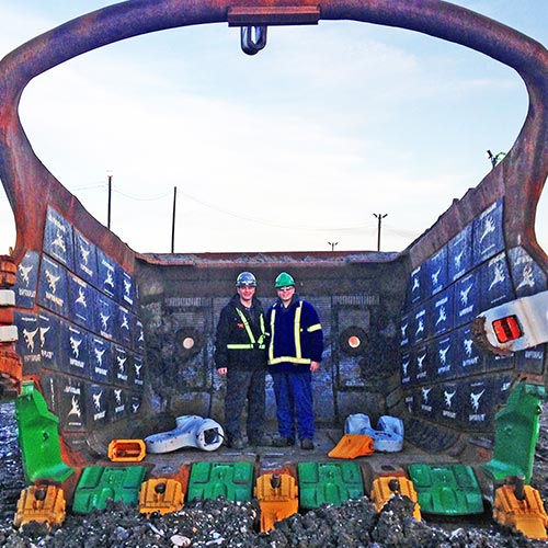 RMS RaptorPlate Dragline Bucket