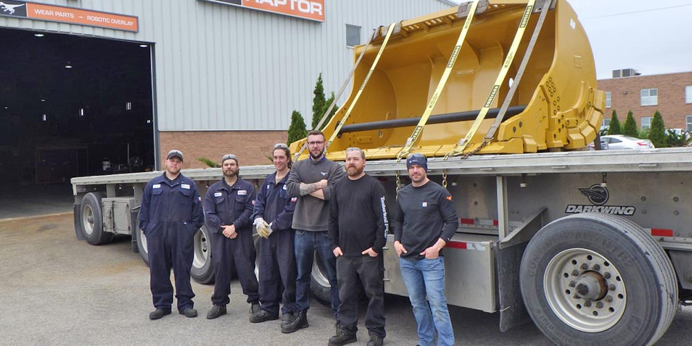 Underground Mining Bucket Transportation