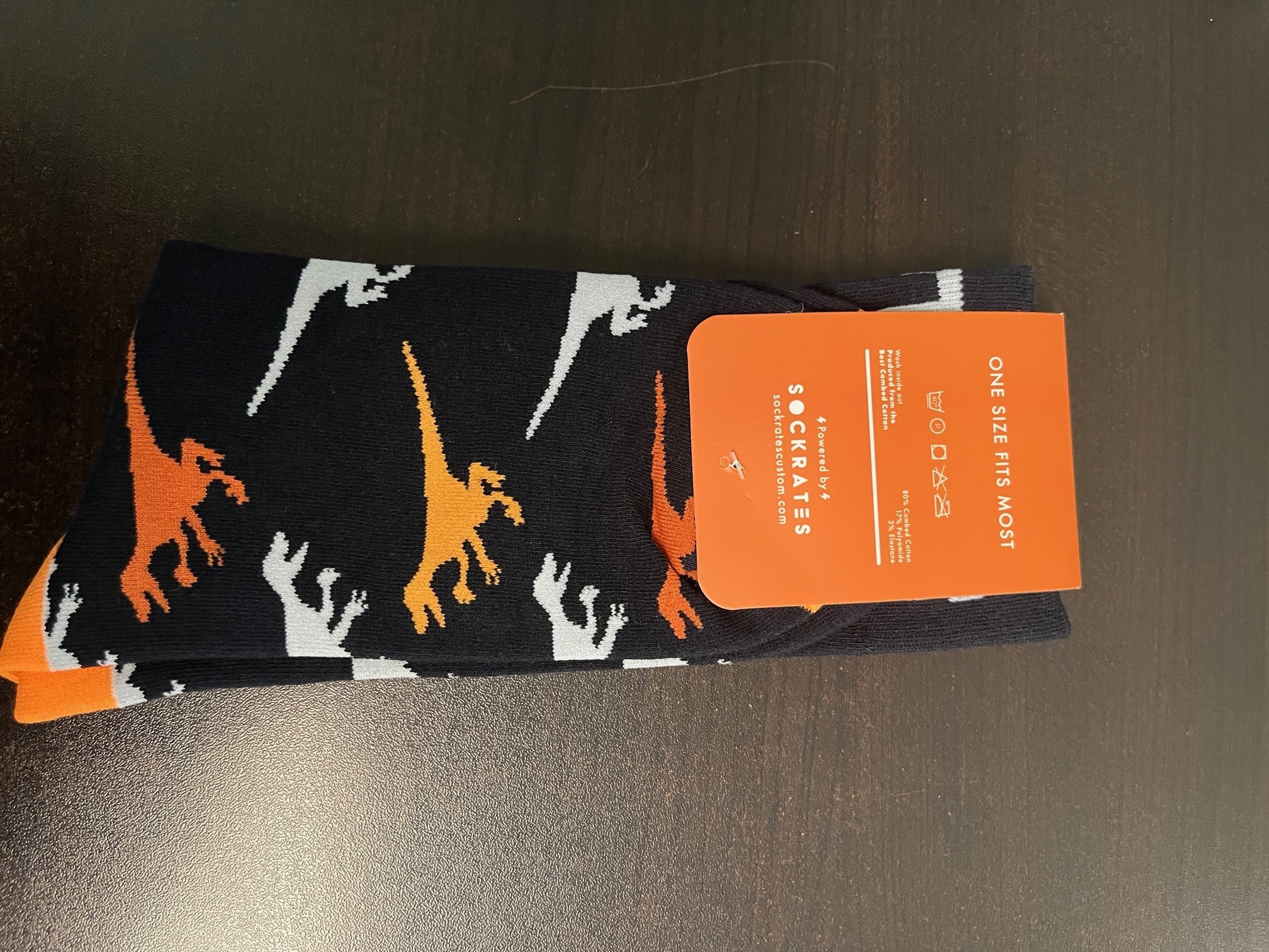 Raptor Dinosaurs socks